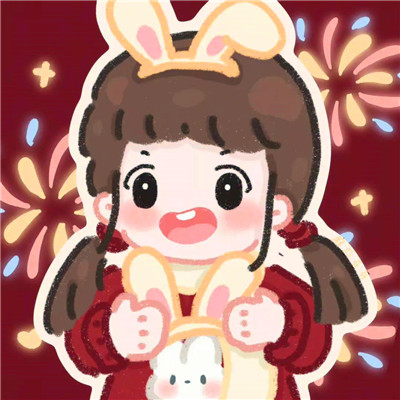 2025春节新年过年喜庆情侣头像