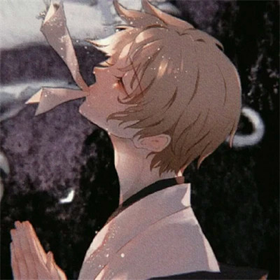 动漫男头像冷酷版帅气好看图片
