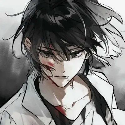 动漫男头像冷酷版帅气好看图片
