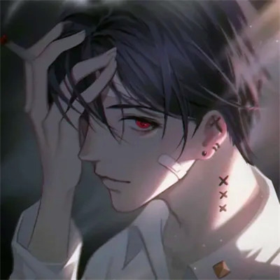 动漫男头像冷酷版帅气好看图片