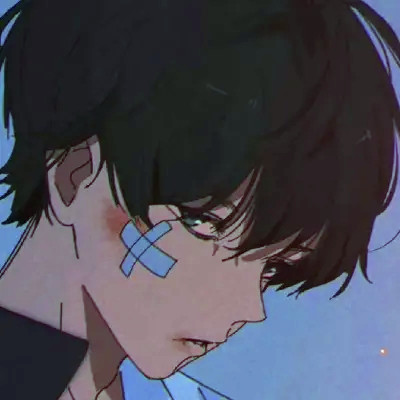 动漫男头像冷酷版帅气好看图片
