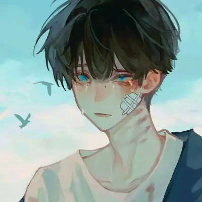 动漫男头像冷酷版帅气好看图片