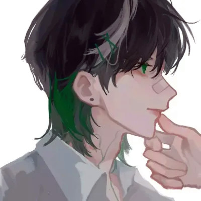 动漫男头像冷酷版帅气好看图片