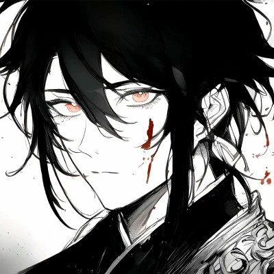 免费帅气动漫男生头像