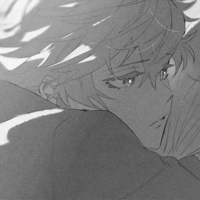 超酷的黑白系高清动漫男头