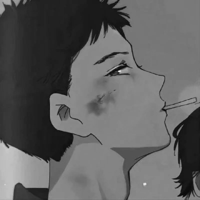 超酷的黑白系高清动漫男头