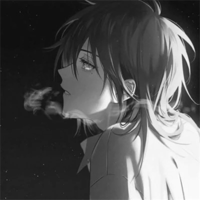 黑白动漫头像男高质量