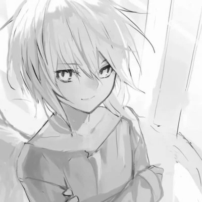 黑白动漫头像男高质量