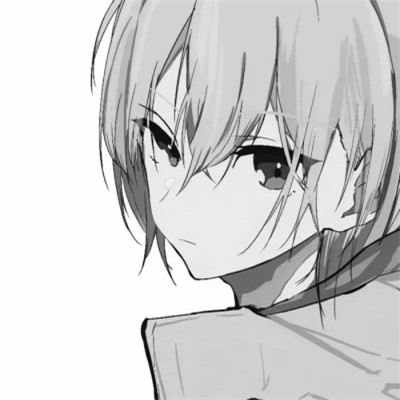 黑白动漫头像男高质量