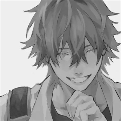 黑白动漫头像男高质量