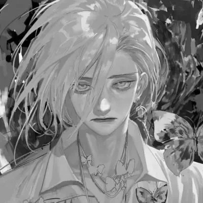 黑白动漫头像男高质量