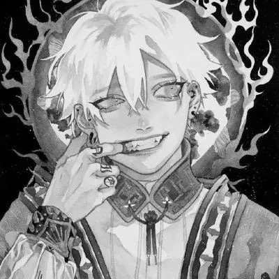 黑白动漫头像男高质量