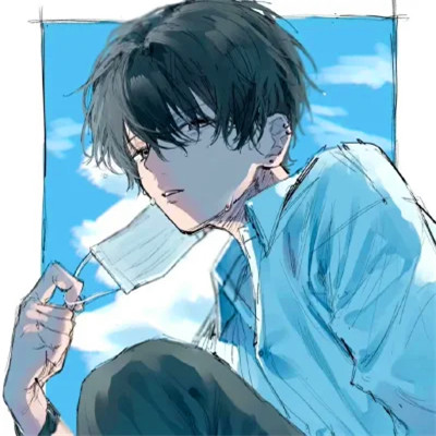 动漫男生帅气酷头像