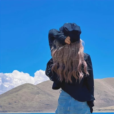 唯美背影浪漫意境女生头像图片