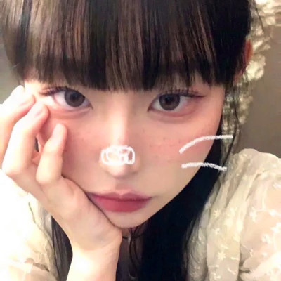 青春期素颜女生头像
