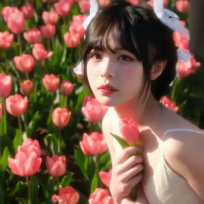 很哇塞的女孩头像