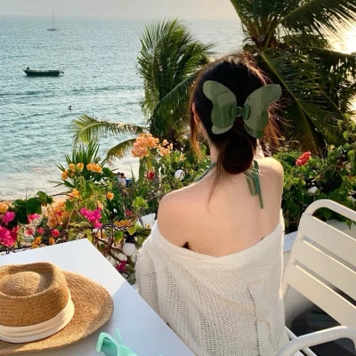 身材好背影头像女