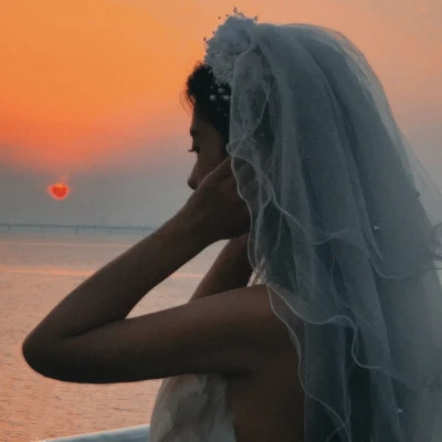 文艺复古女生头像高清图片
