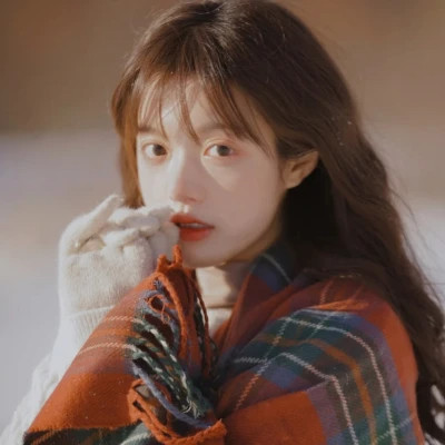 文艺复古女生头像森系