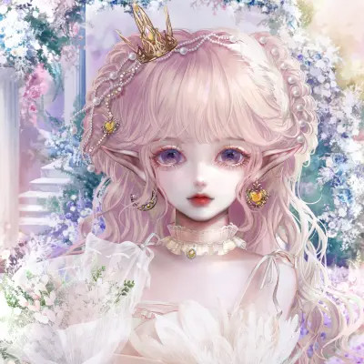 动漫梦幻闺蜜头像可爱精致图片