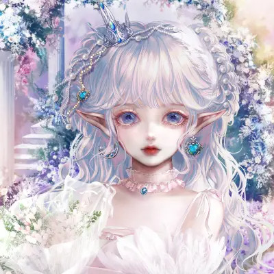 动漫梦幻闺蜜头像可爱精致图片