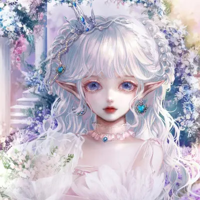 动漫梦幻闺蜜头像可爱精致图片