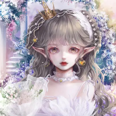 动漫梦幻闺蜜头像可爱精致图片
