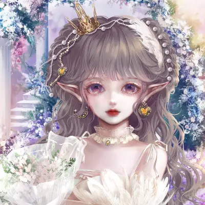 动漫梦幻闺蜜头像可爱精致图片