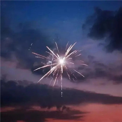 烟花头像唯美图片