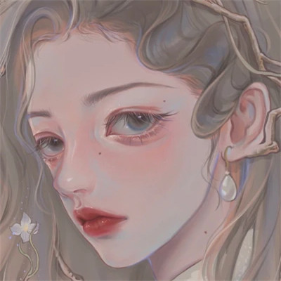 私藏高级感头像动漫女