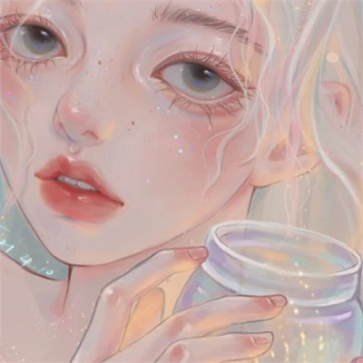 私藏高级感头像动漫女