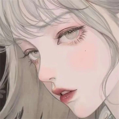 私藏高级感头像动漫女
