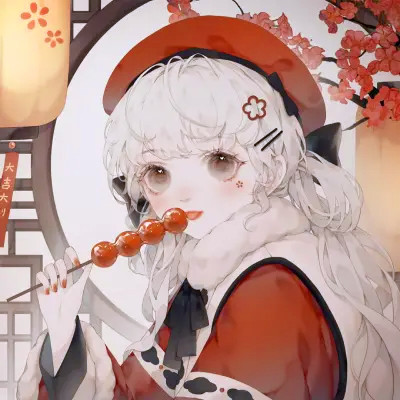 2025年专属闺蜜头像单人动漫图片