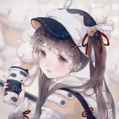 2025年专属闺蜜头像单人动漫图片