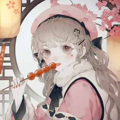 2025年专属闺蜜头像单人动漫图片