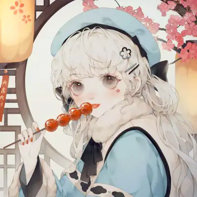 2025年专属闺蜜头像单人动漫图片