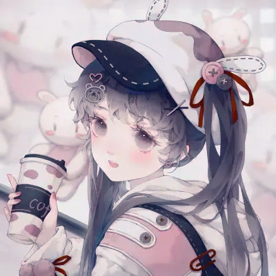 2025年专属闺蜜头像单人动漫图片