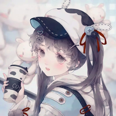 2025年专属闺蜜头像单人动漫图片