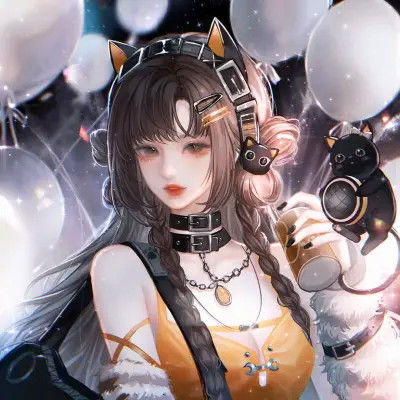 2025年专属闺蜜头像单人动漫图片