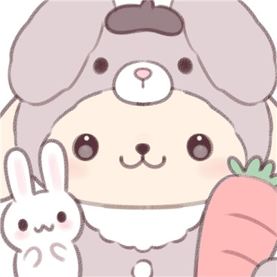 兔年可爱三丽鸥手绘团头