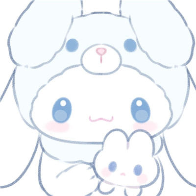 兔年可爱三丽鸥手绘团头