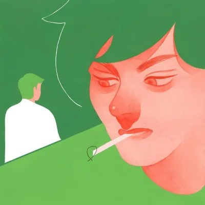 超酷个性水彩男女头像图片