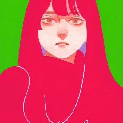 超酷个性水彩男女头像图片