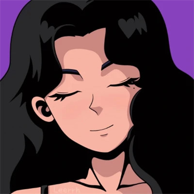 个性手绘旧漫风女生头像图片