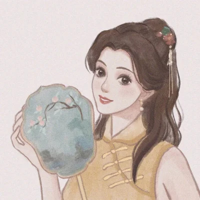 复古民国风旗袍迪士尼公主头像图片