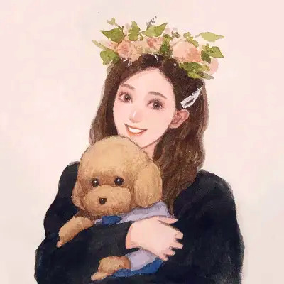 ins风女生头像动漫手绘图片
