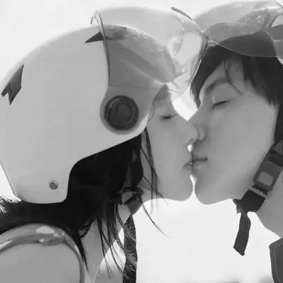 情头黑白双人头像