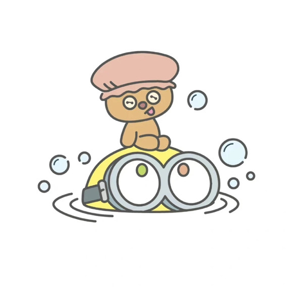 小黄人和小熊玩伴可爱暖心头像图片
