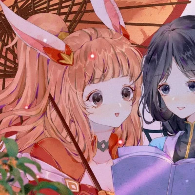 不易撞的动漫神仙闺蜜头像