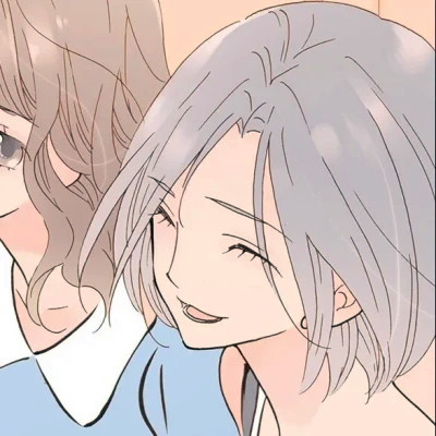 头像女动漫风闺蜜四人
